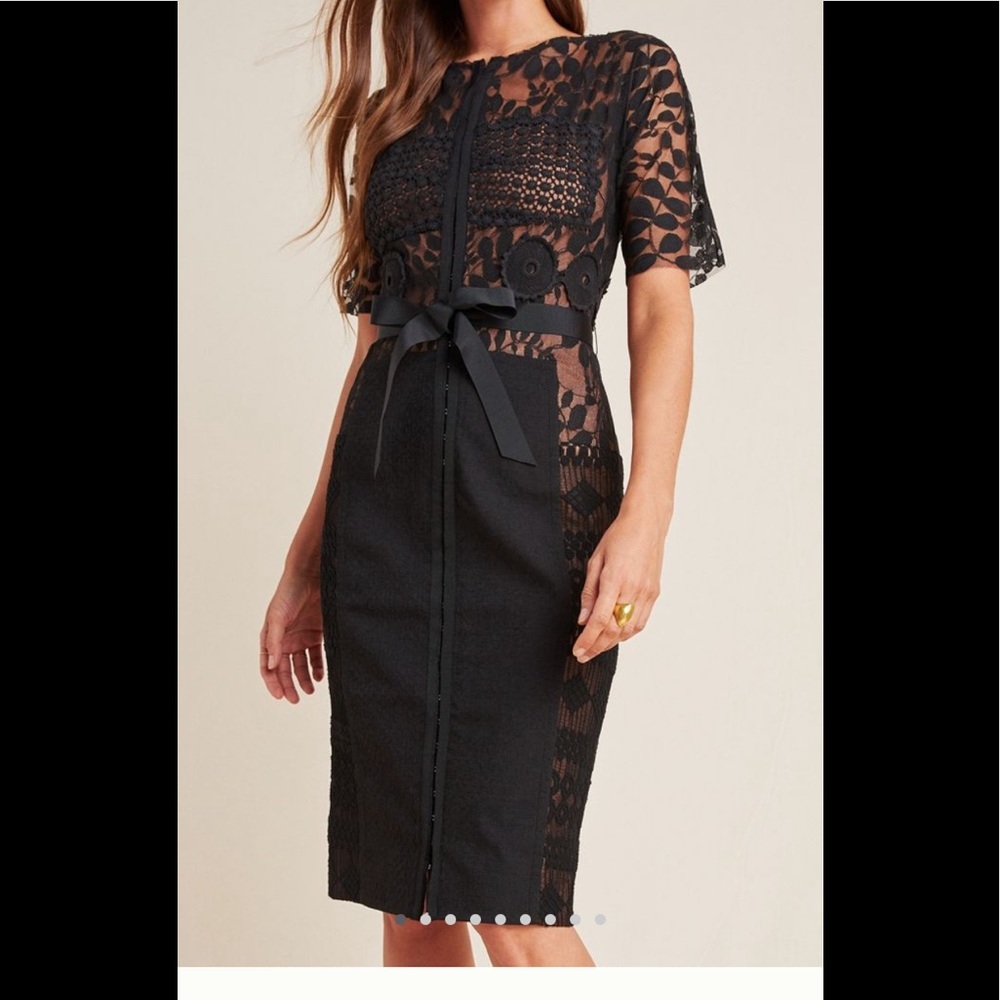 Byron Lars sheath dress (Anthropologie)